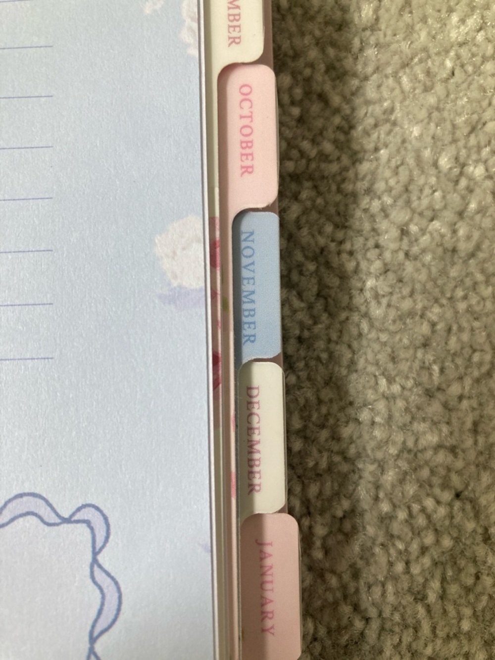IN-HAND | LoveShackFancy x Target Yoobi Coquette Bow Monthly Weekly Planner - Picture 4 of 5